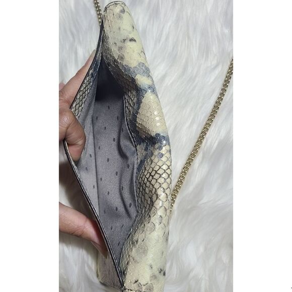 Kate Spade|Snake Print Convertible Crossbody Clutch - Picture 13 of 14